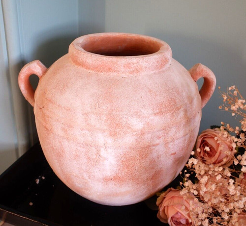 Natural terracotta stone - natural, pot