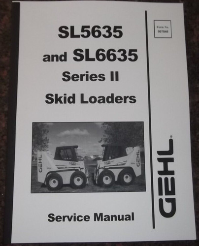 Gehl 5635 6635 series - gehl, sl-5635