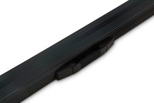 Tomahawk WIDE 1 Piece Standard Aluminium Snooker Cue Case Holds 2 One Piece Cues