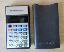 Vintage 1970s Casio Memory B-1