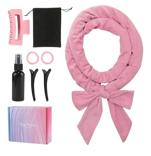 Heatless curling set - set,