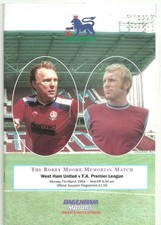 1993/94 West Ham United v Premier League - Bobby Moore Memorial Match