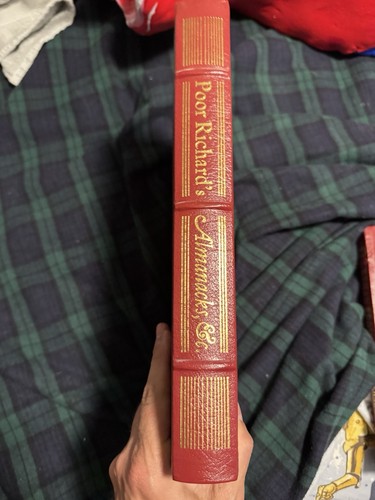 Easton press poor richard - easton, richard’s
