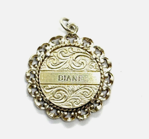 Antique sterling silver diane - antique,