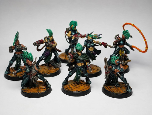 Necromunda gang escher blades - necromunda, gang: