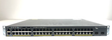 Cisco Catalyst 2960-XR Series Switch. SFP+, POE+. 48 Ports. WS-C2960XR-48PPD-I