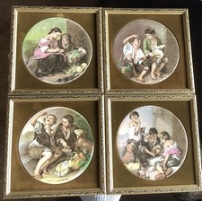 Harleigh China Wall Plaque Set Of Four