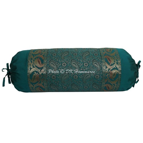 Brocade jacquard bolster cover - jacquard,