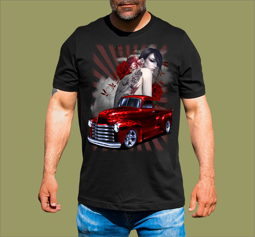 Chevy pickup shirt - chevy,