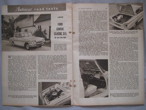 1961 ford consul classic 315 - ford,