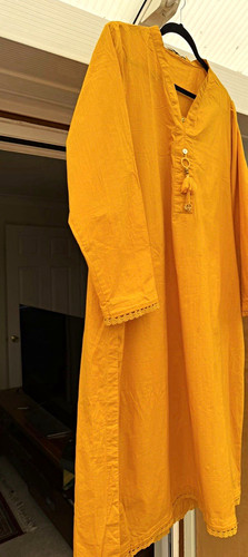 Khadi womens yellow cotton - khadi,