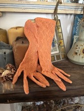 Vintage 1960s Orange Nylon