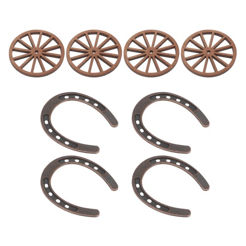 Pcs horse shoes decorations - horse,