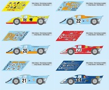 Decals Porsche 917k Le Mans