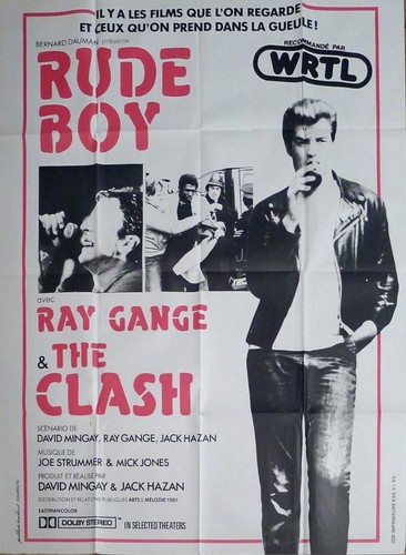 Rude boy the clash punk - rude, /