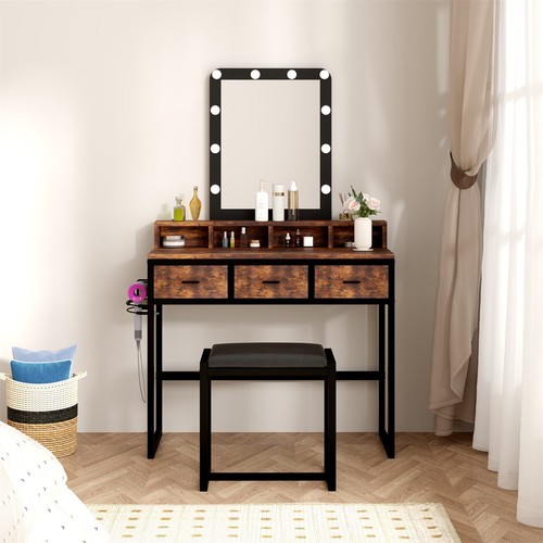 Furniturehmd vanity set - set, with