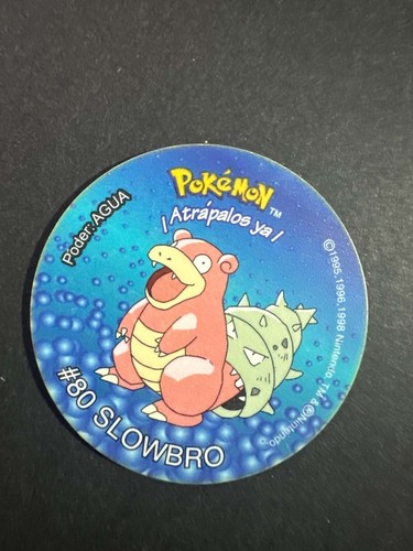 Pokemon tazo slowbro - pokemon, #80