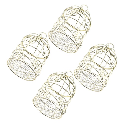 4pcs iron parrot and pigeon - iron,