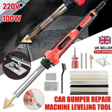 100W Plastic Welding Welder Soldering Iron Set Car Bumper Repair Tool 56Pcs Rods