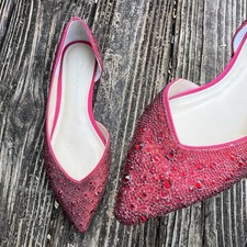 Betsey Johnson Red Rhinestone