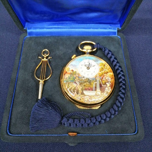 Mechanical music box pocket - mechanical,