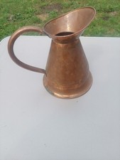 Vintage copper Water Jug Antique Large Clean Used Condition