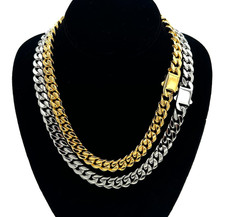18K Gold/White Gold 10mm-12mm
