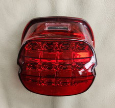 Red LED Running Brake Tail Light Fit For Harley Touring Softail Dyna Sportster