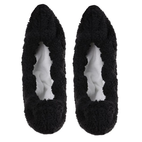 Black ice skate soakers - black,
