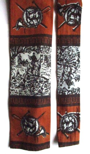 Rooster square tie sun - rooster, fabrics