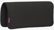 LeMieux Non-Slip Half Pad Square Lightweight Airflow Perforated Neoprene Black