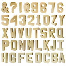 Papier Mache Large Letters &