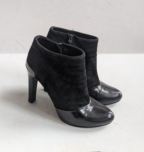 Fendi suede leather ankle