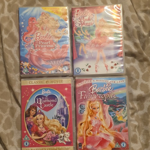 Barbie dvd bundle pearl - barbie,