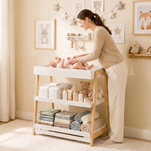 Baby changing table with - changing, 2