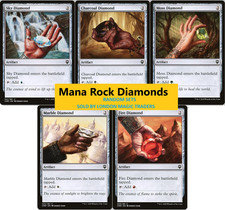 5 x MANA ROCK Diamond ( Mixed