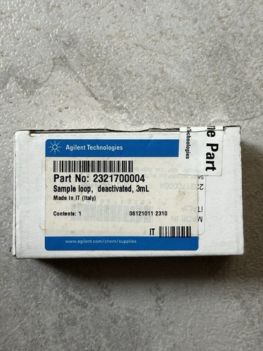 Sample loop deactivated 3ml - sample,