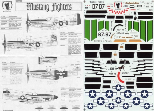 Eagle strike decals - eagle,