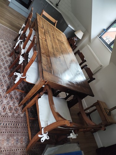 Beautiful solid wooden dining