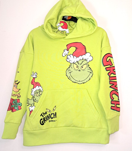 Grinch hoodie jumper pullover - jumper,