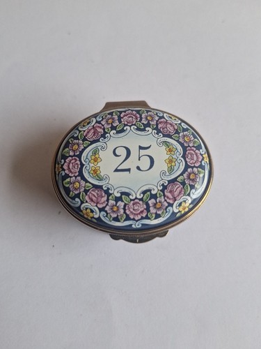 Crummles enamel box - enamel,