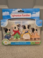 Sylvanian Families Friesian Cow Family Flair Brand New