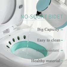 Bidet Bathtub Bath Basin Sitz Bath Bowl Toilet Collapsible Wash Bin Portable New