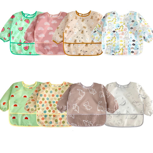 Waterproof baby bib long - waterproof,