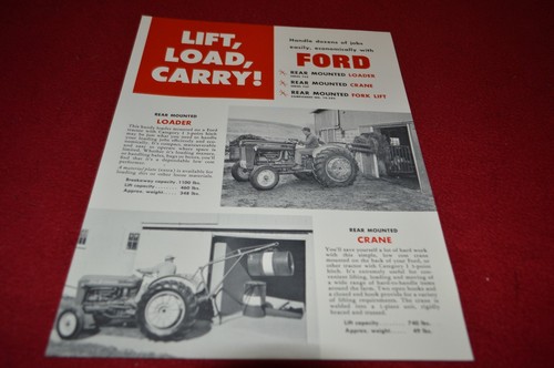 Ford tractor rear mounted - rear,