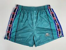 BARCELONA 1995/1997 AWAY FOOTBALL SHORTS KAPPA VINTAGE JERSEY SIZE L ADULT