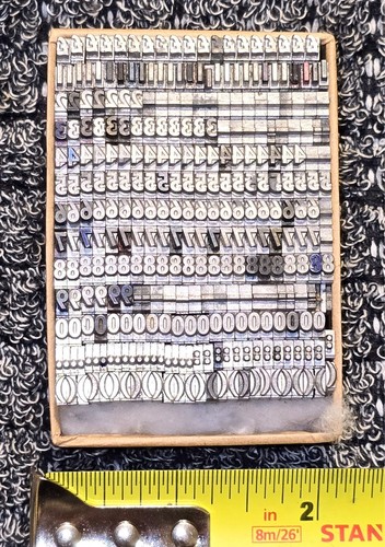 14pt numbers set font metal - 14pt,