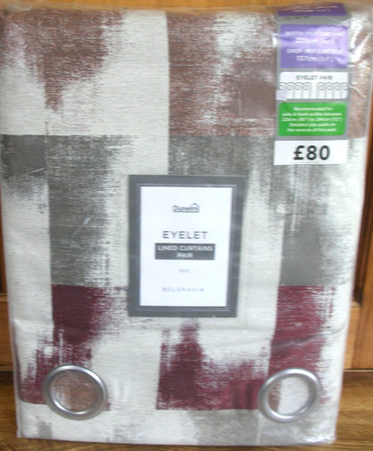 Dunelm eyelet lined - eyelet, curtains