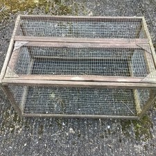 Wooden Outdoor Hutch For Small