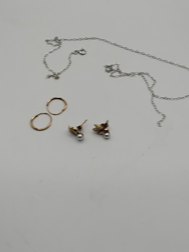 Carat scrap gold lot - 9,
